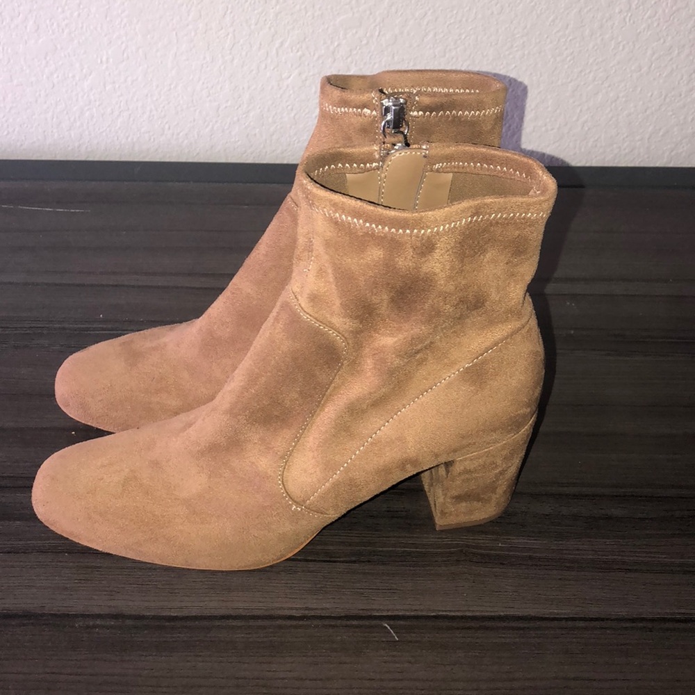 Zara Suede Ankle Boots